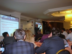Blas Alberto González durante su ponencia